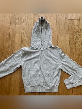 SKIMS | Tops | Skims Cotton Fleece Cotton Classic Zipup Hoodie In